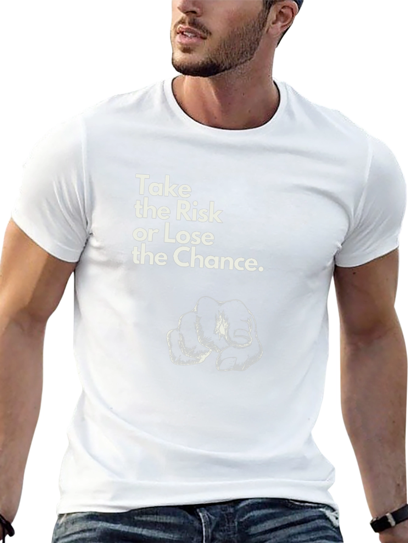 Risk Taker Graphic Tee - Black