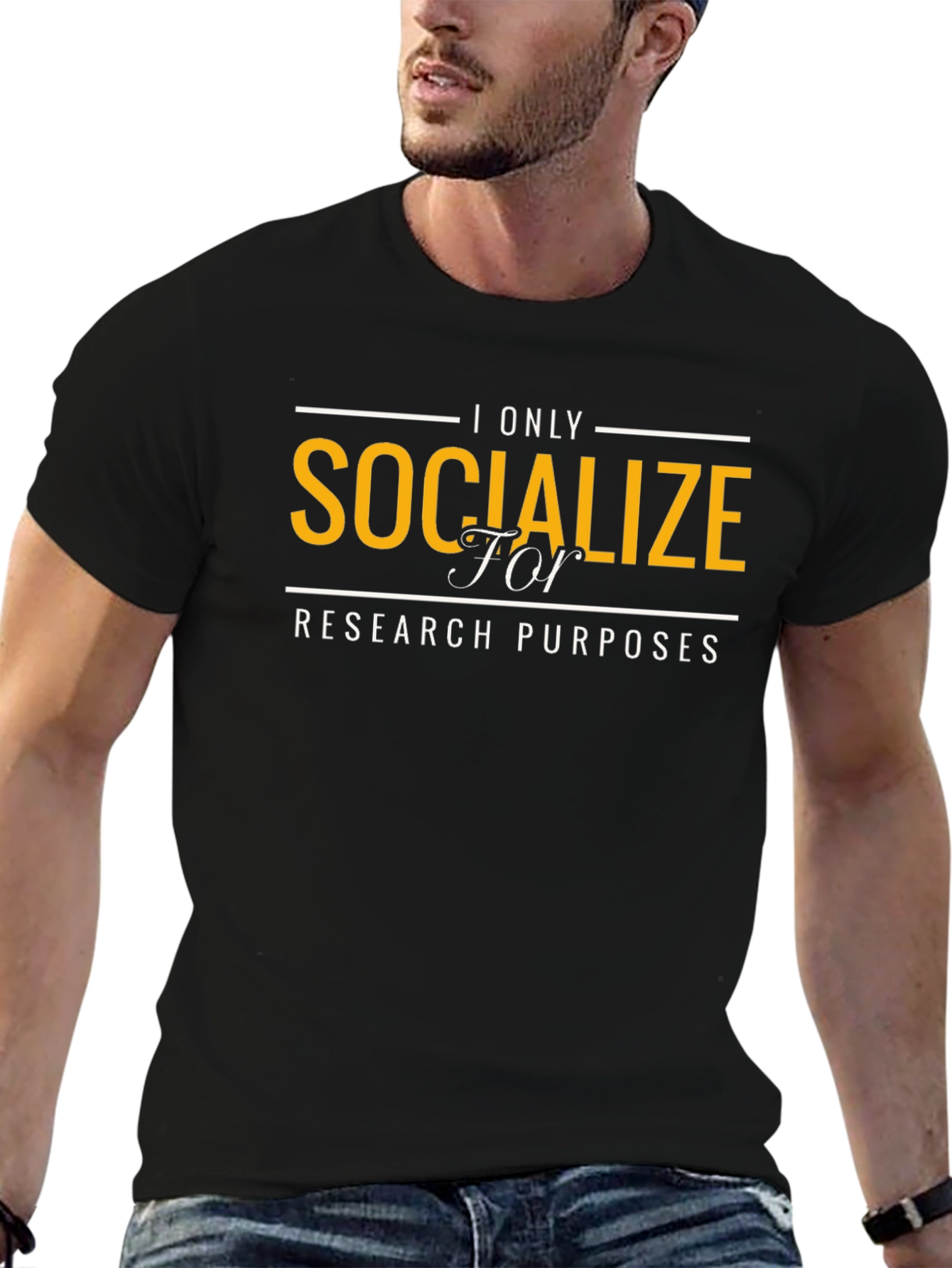 Socialize for Research Purposes T-Shirt