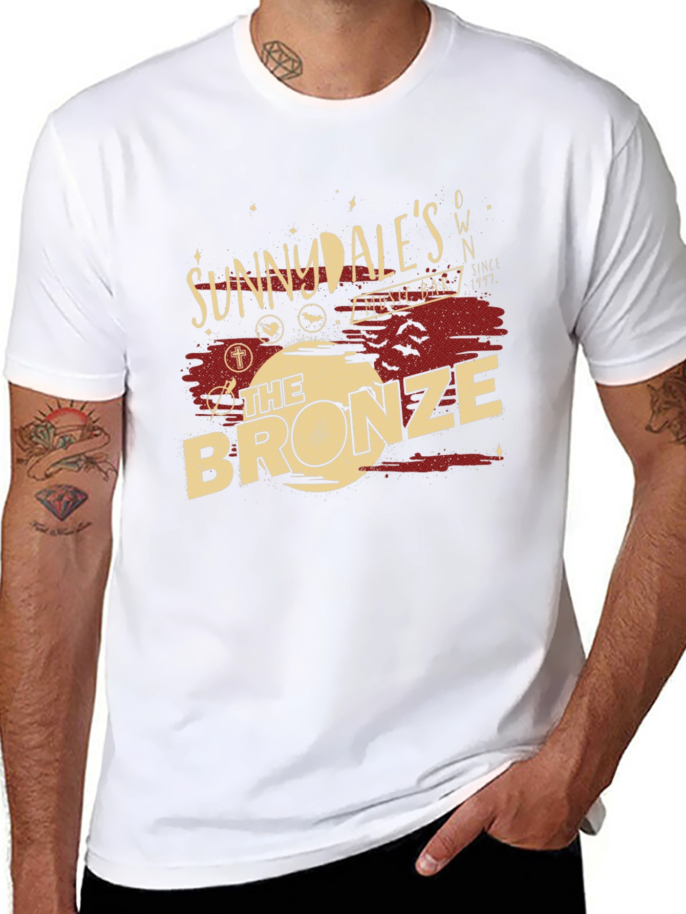 Sunnydales The Bronze Music Bar T-Shirt
