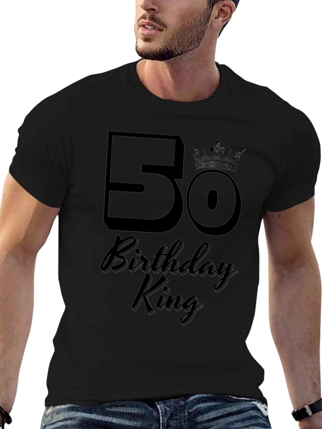 50 Birthday King T-Shirt