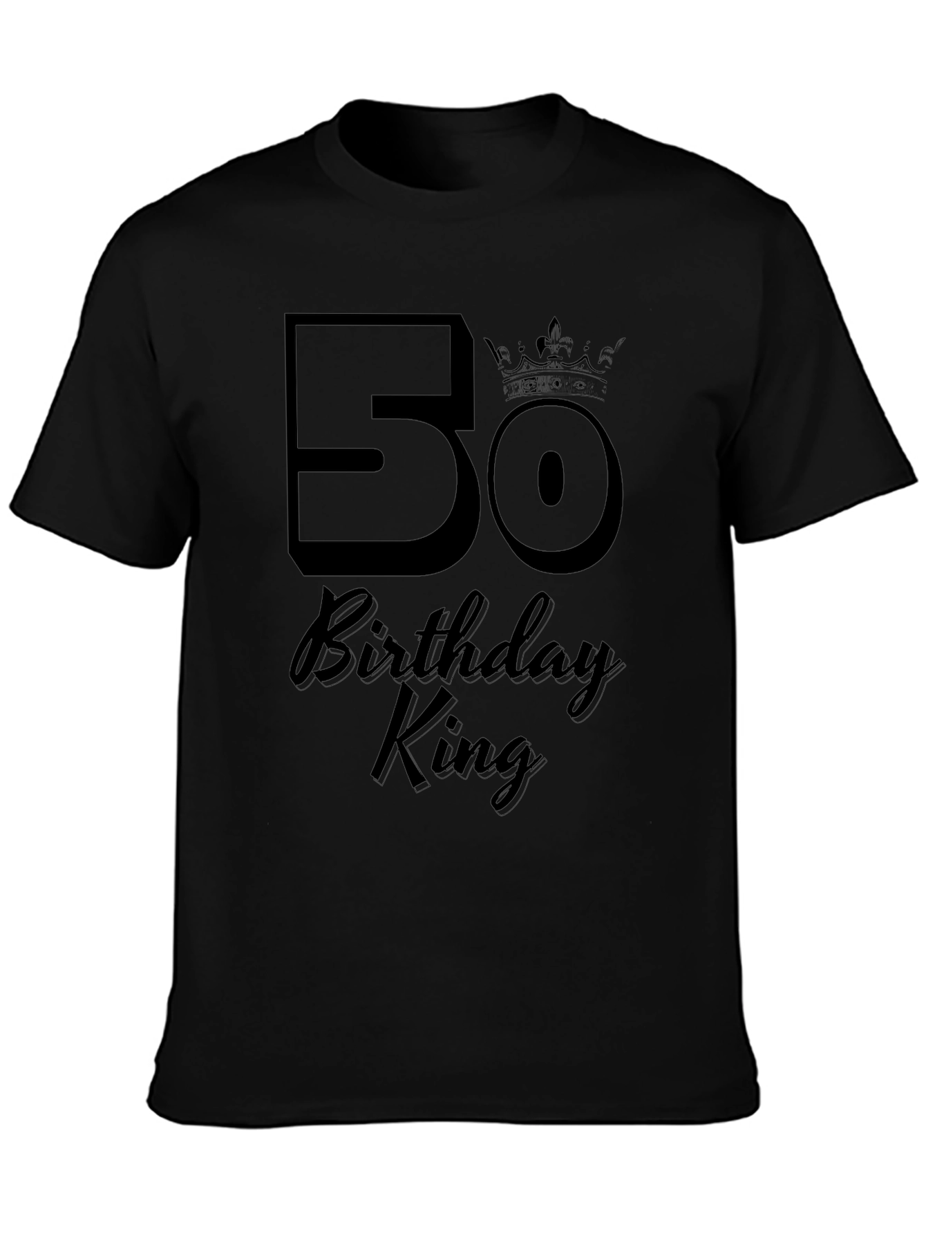50 Birthday King T-Shirt