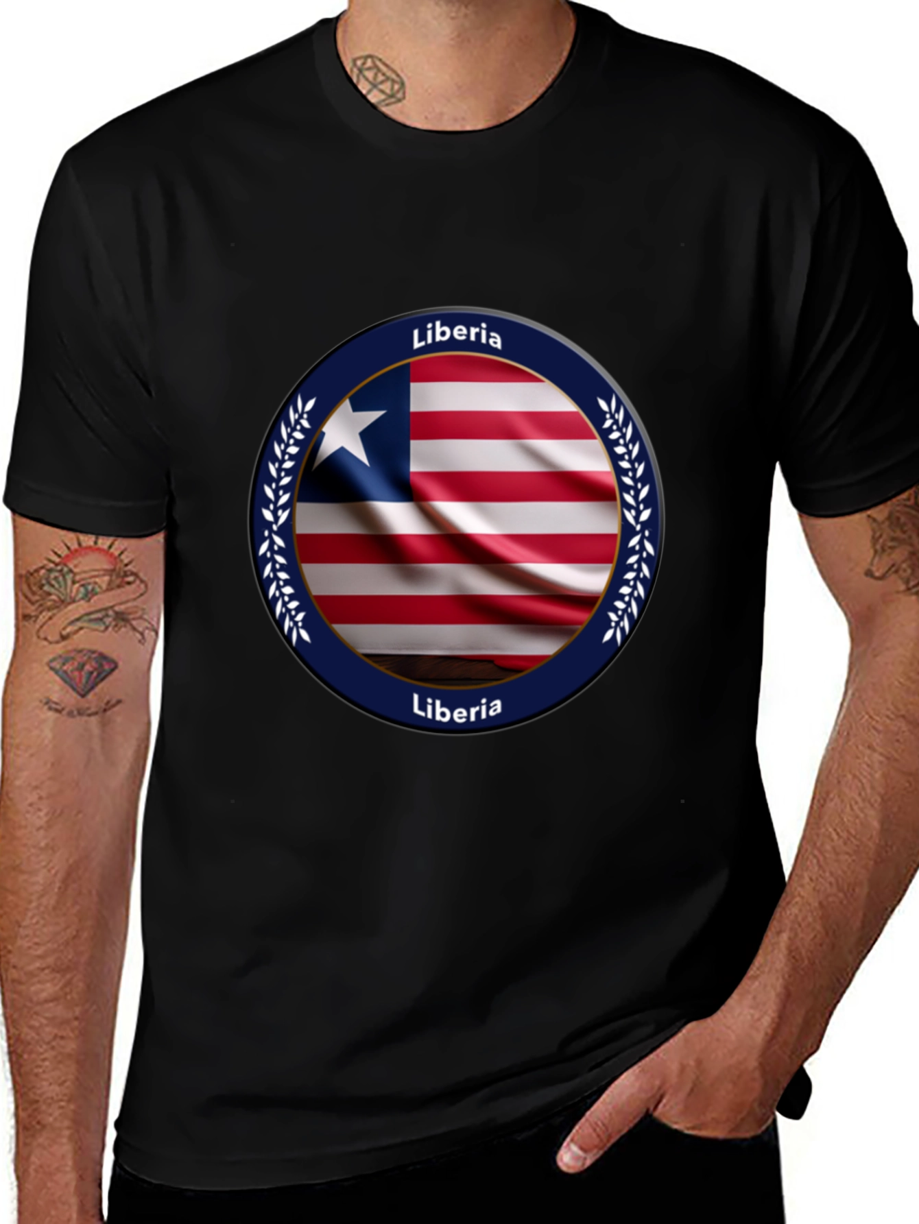Liberia Flag T-Shirt
