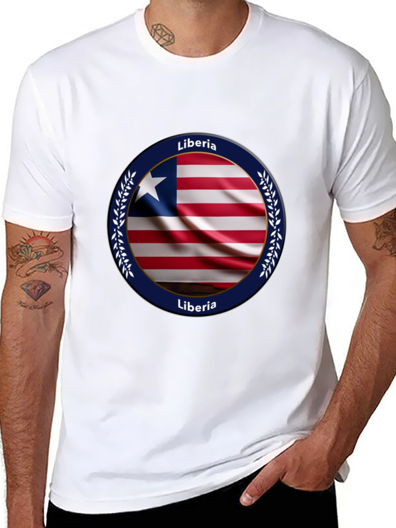 Liberia Flag T-Shirt