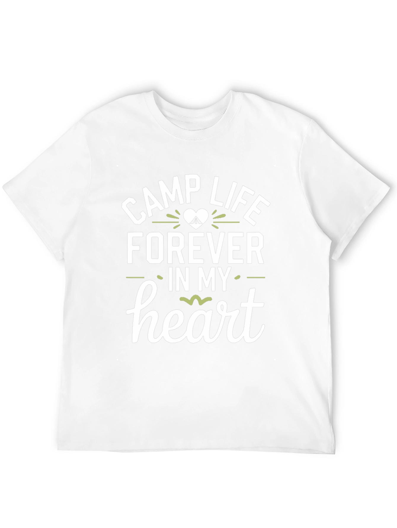 Camp Life Forever T-Shirt - Black