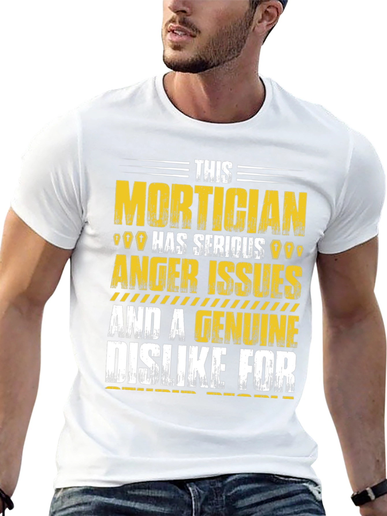 Mortician Humor Graphic T-Shirt