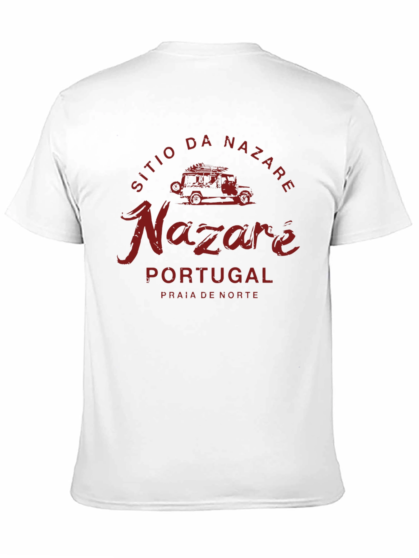 Nazare Portugal T-Shirt Beach Surf Tee