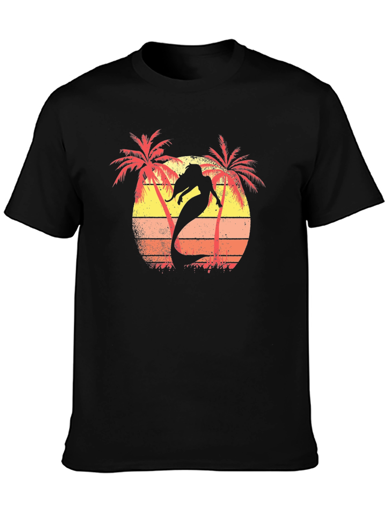 Mermaid Sunset Graphic T-Shirt