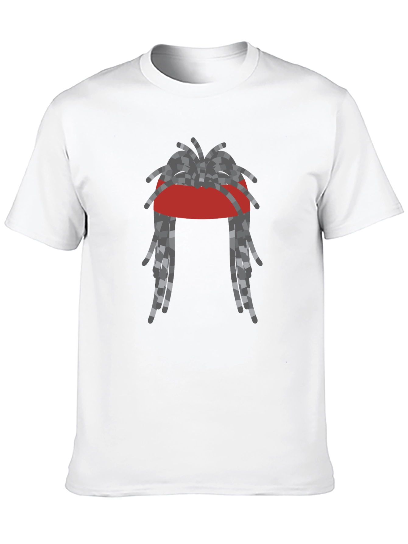 Rasta Dreadlocks Graphic T-Shirt - Cool Streetwear Style