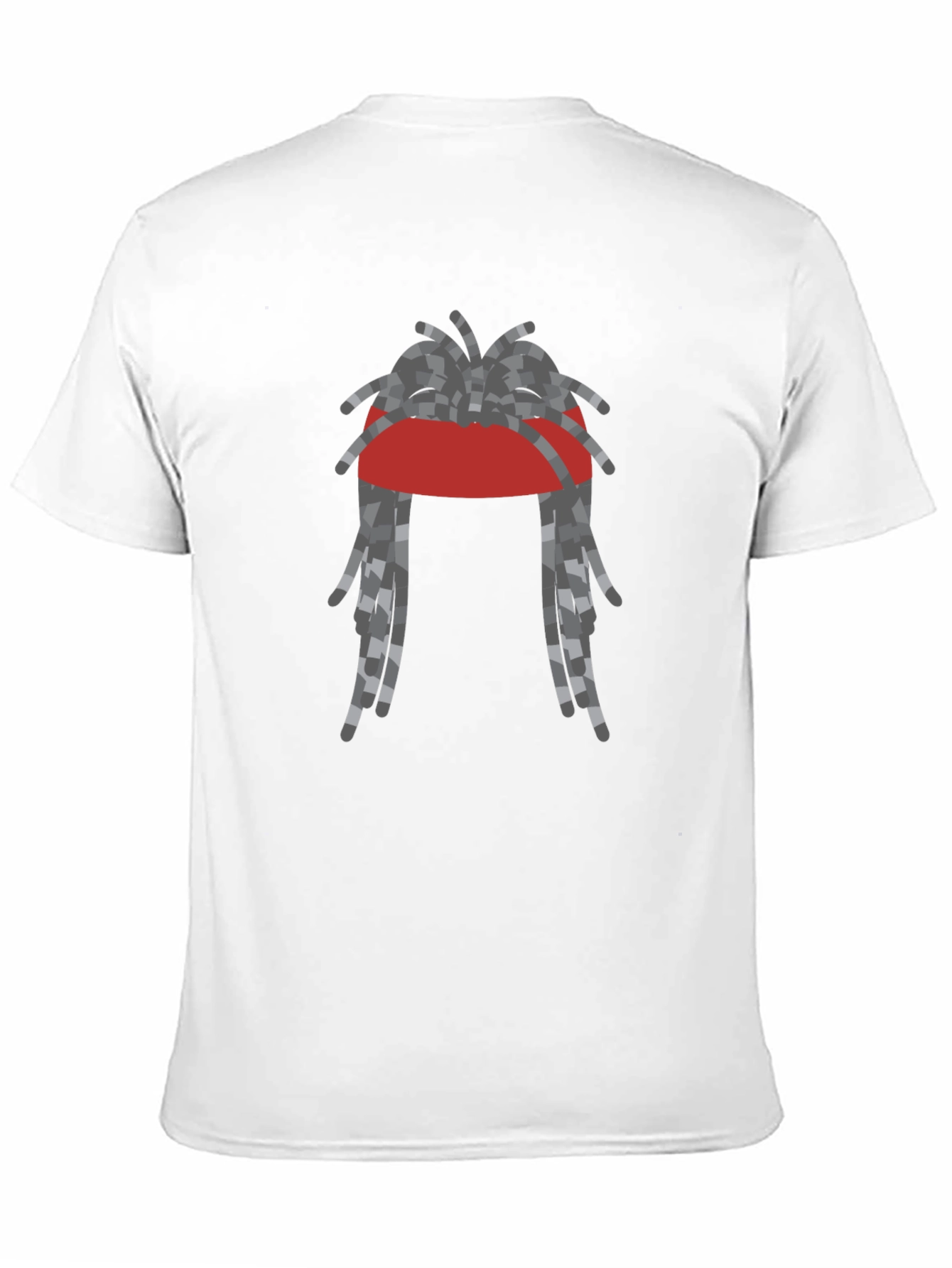 Rasta Dreadlocks Graphic T-Shirt - Cool Streetwear Style