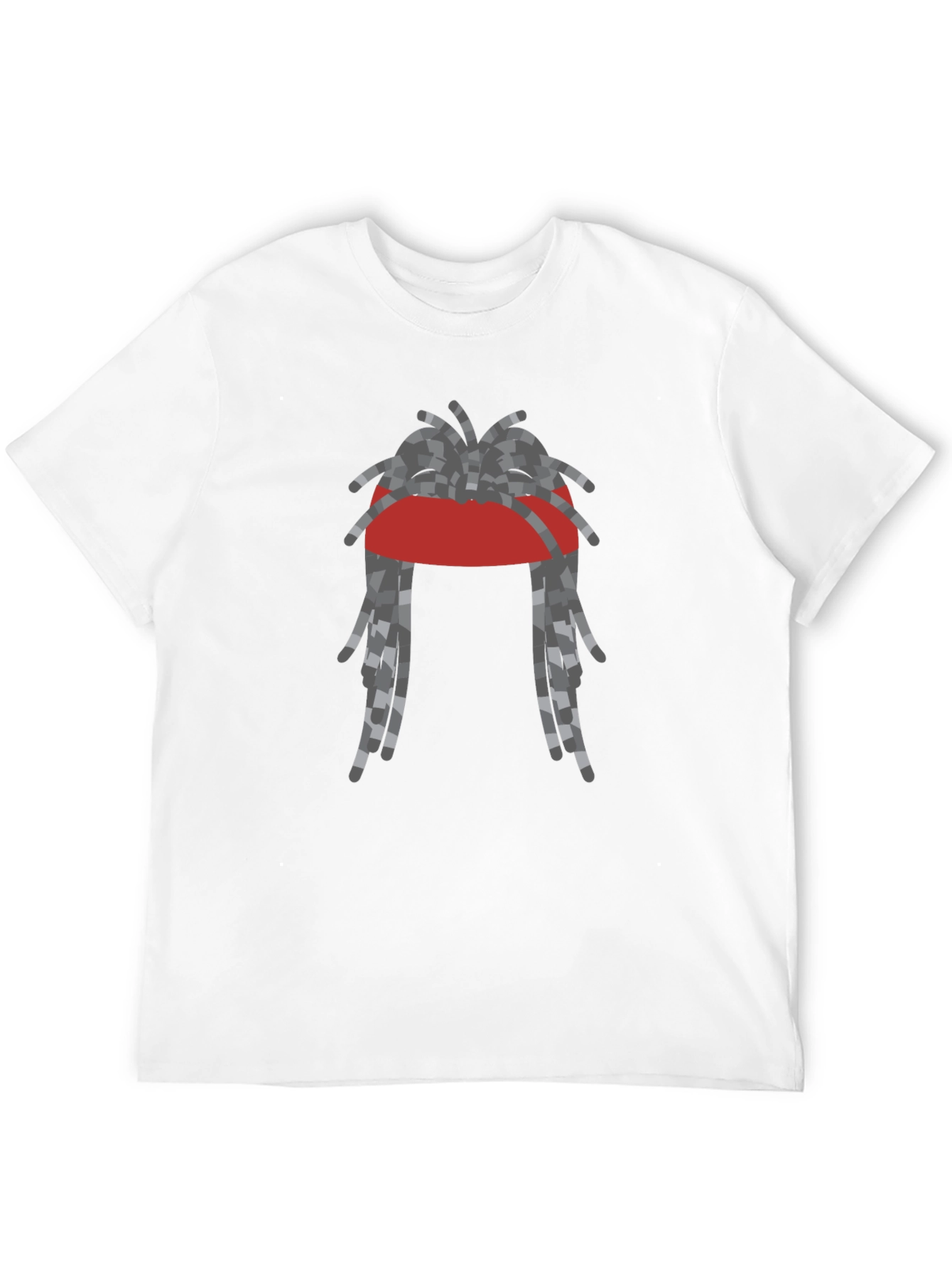 Rasta Dreadlocks Graphic T-Shirt - Cool Streetwear Style