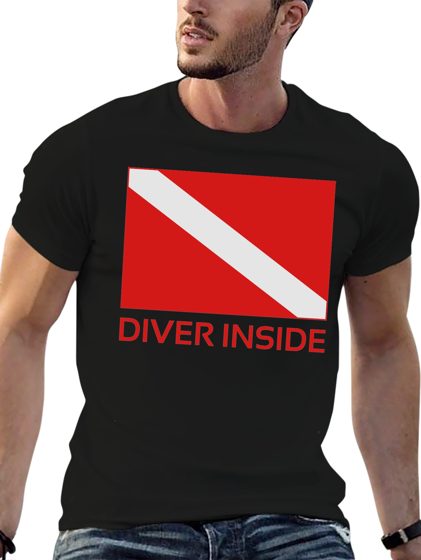 Diver Inside Graphic T-Shirt - Scuba Diving