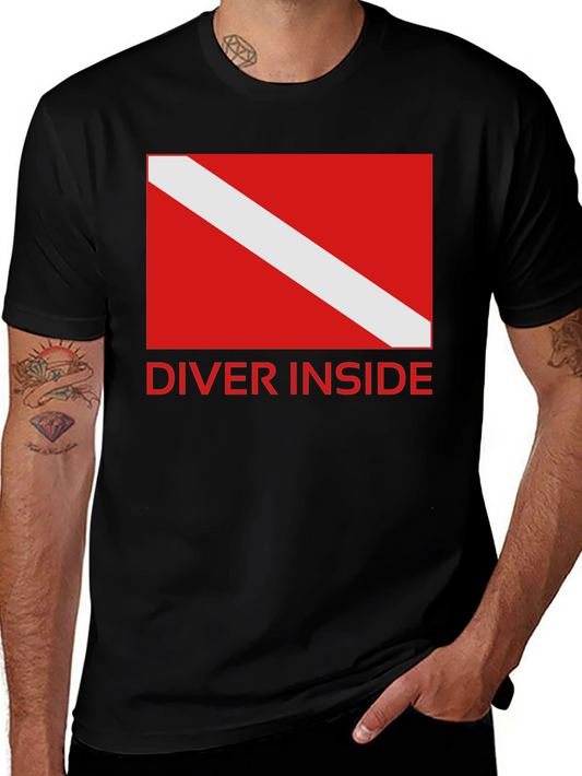 Diver Inside Graphic T-Shirt - Scuba Diving