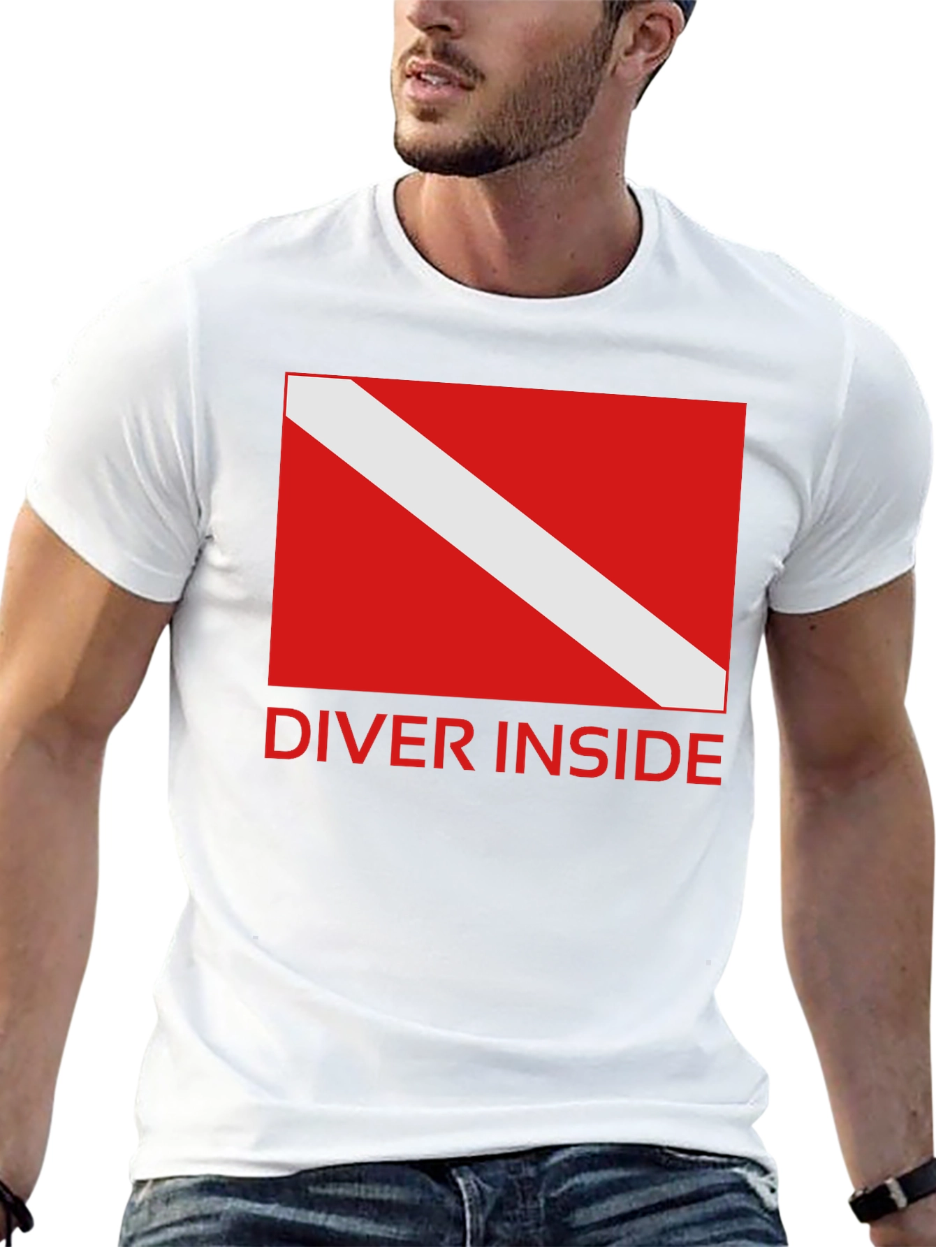 Diver Inside Graphic T-Shirt - Scuba Diving