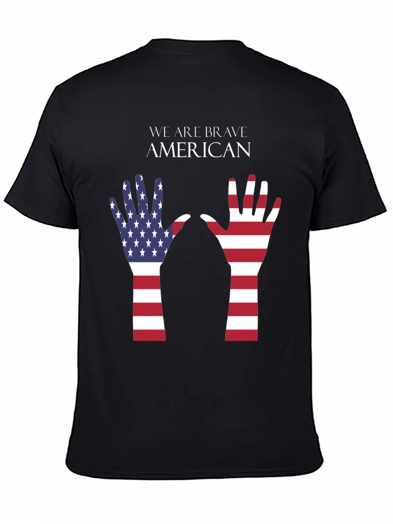 Brave American T-Shirt - Patriotic Design