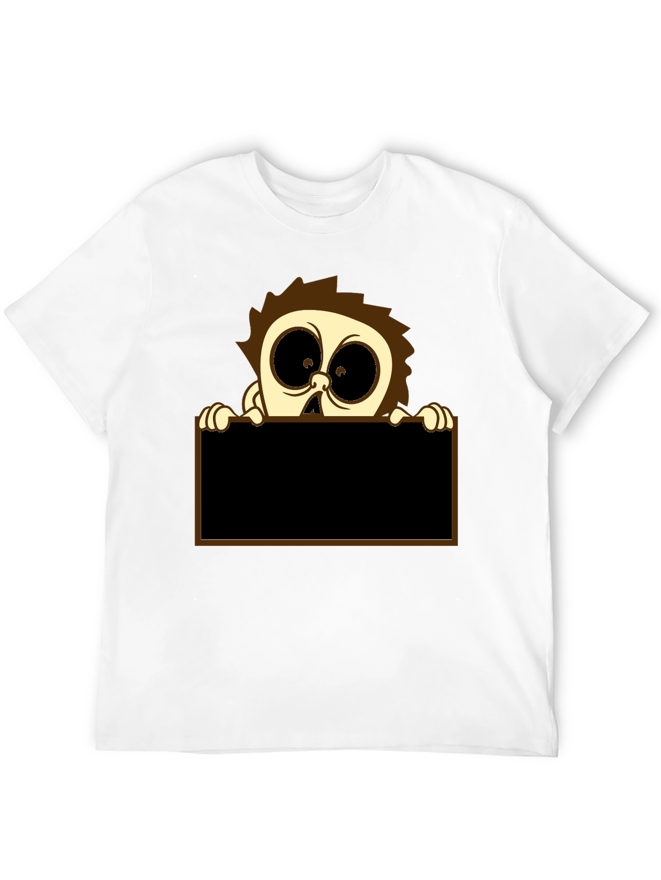 Cartoon Character Graphic Print T-Shirt