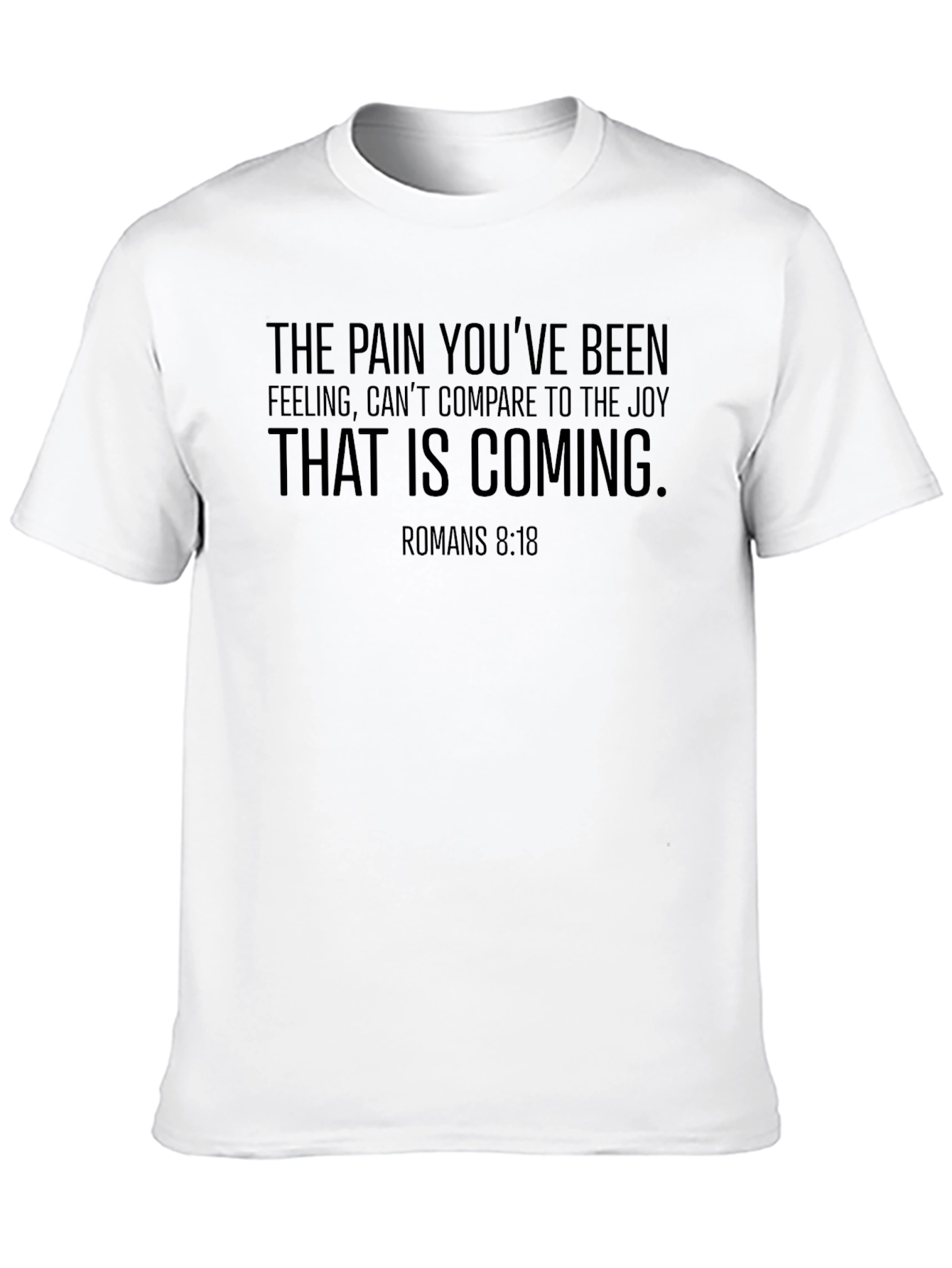 Inspirational Romans 8:18 Graphic T-Shirt