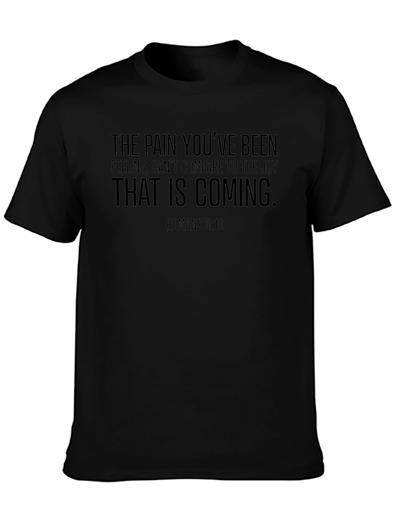 Inspirational Romans 8:18 Graphic T-Shirt
