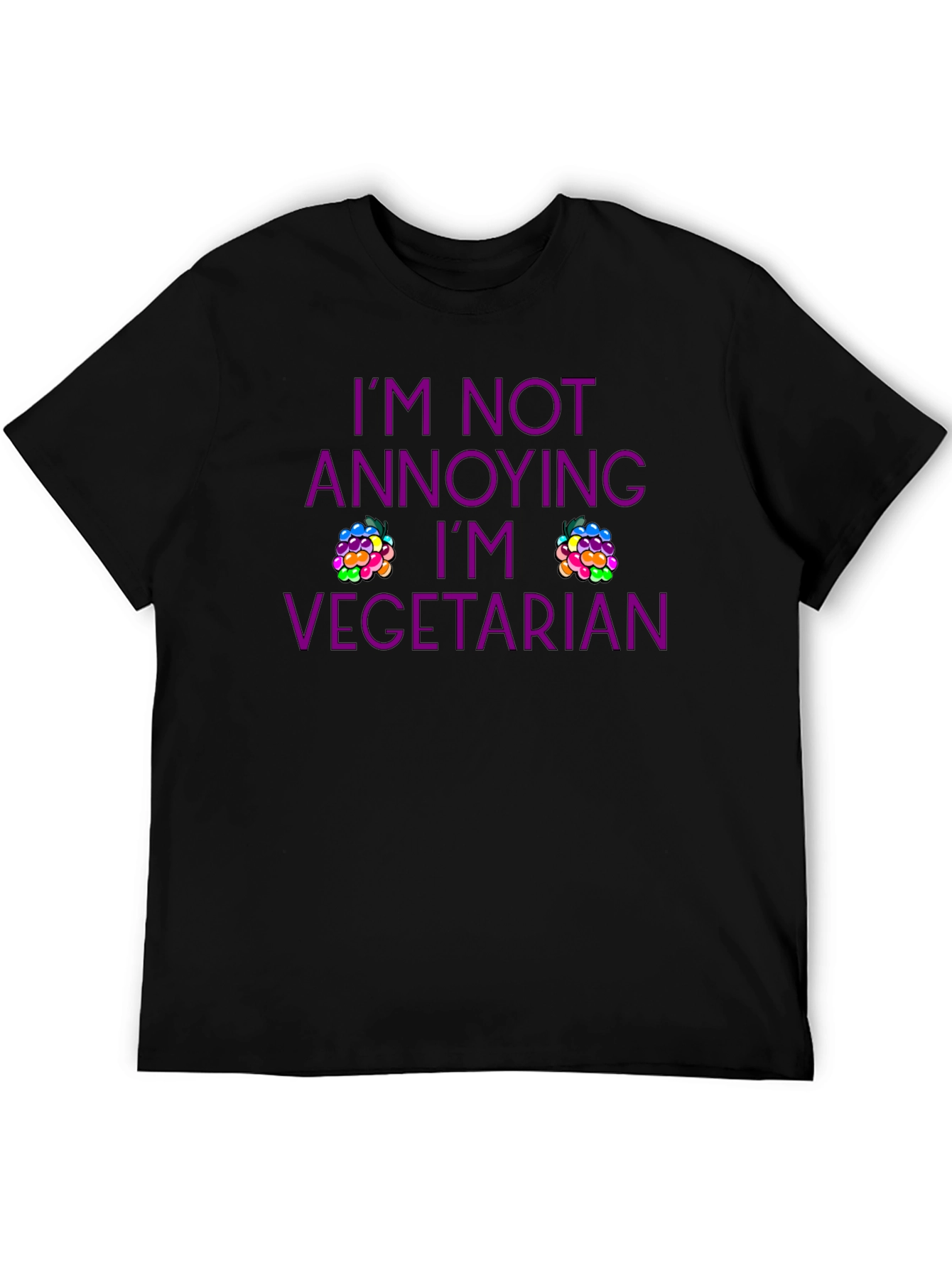 Vegetarian T-Shirt - Funny Slogan Tee