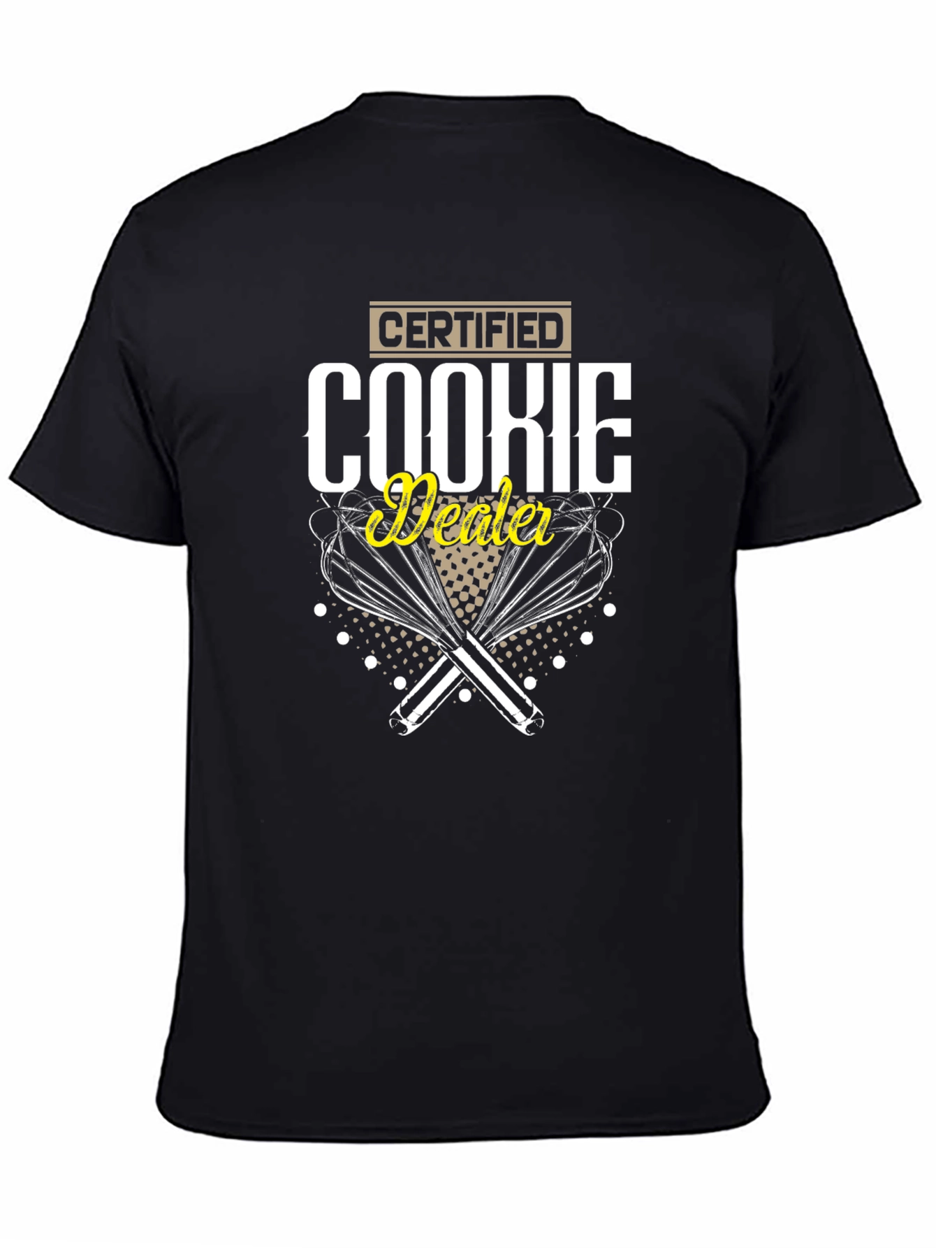 Certified Cookie Dealer Graphic T-Shirt - Black