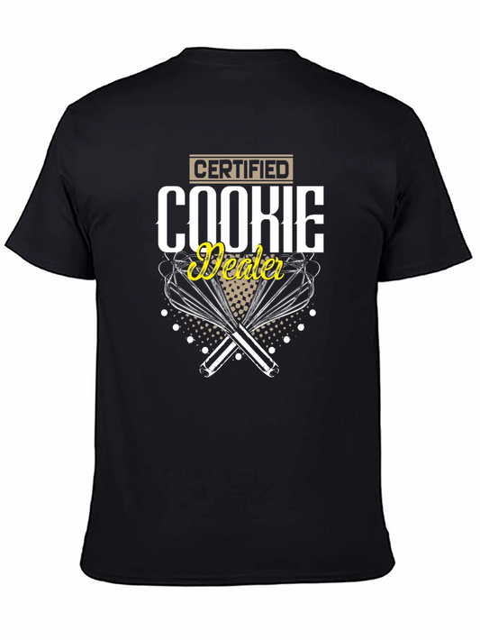 Certified Cookie Dealer Graphic T-Shirt - Black