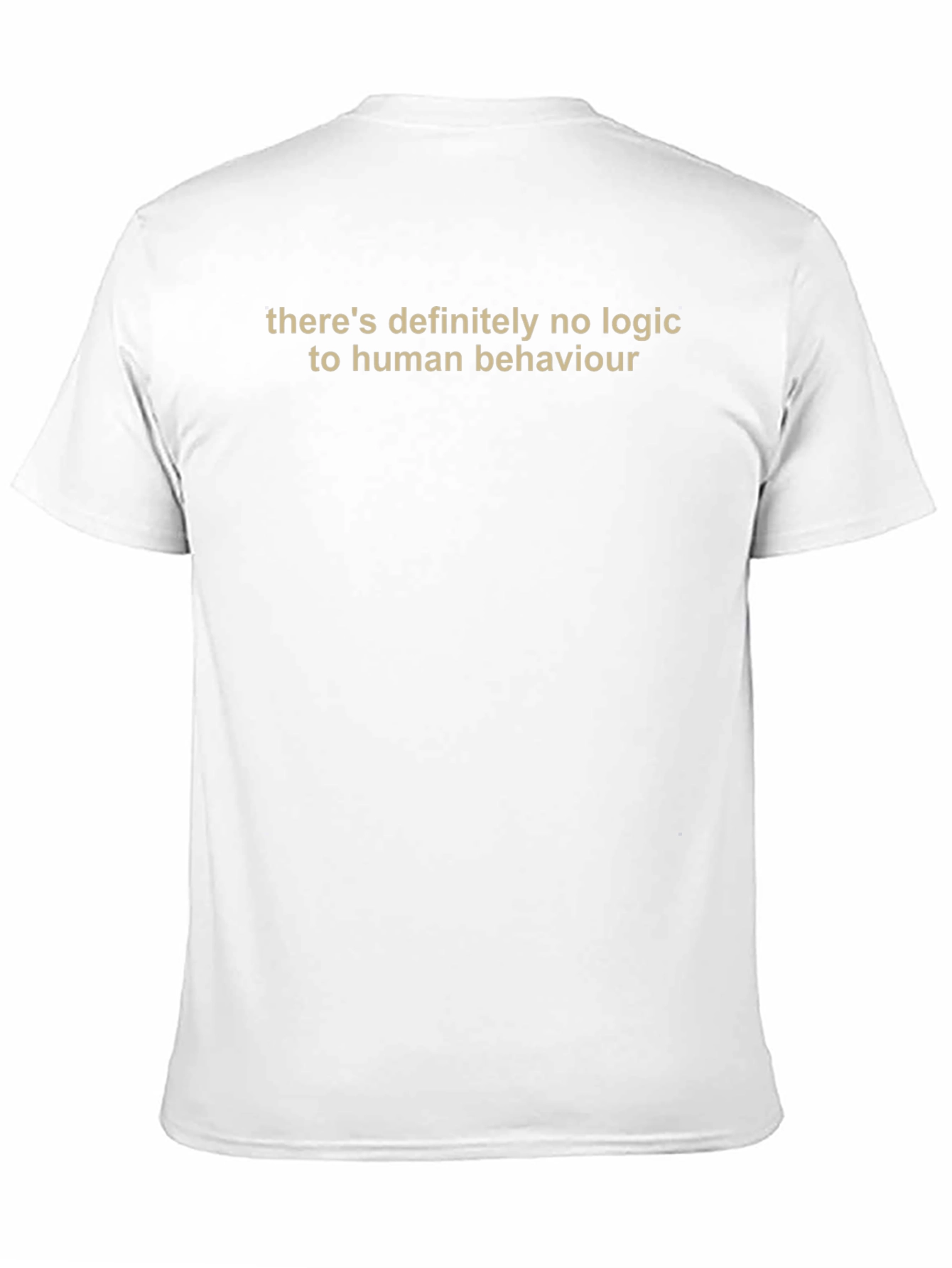 Logic of Human Behavior Graphic Tee - Black