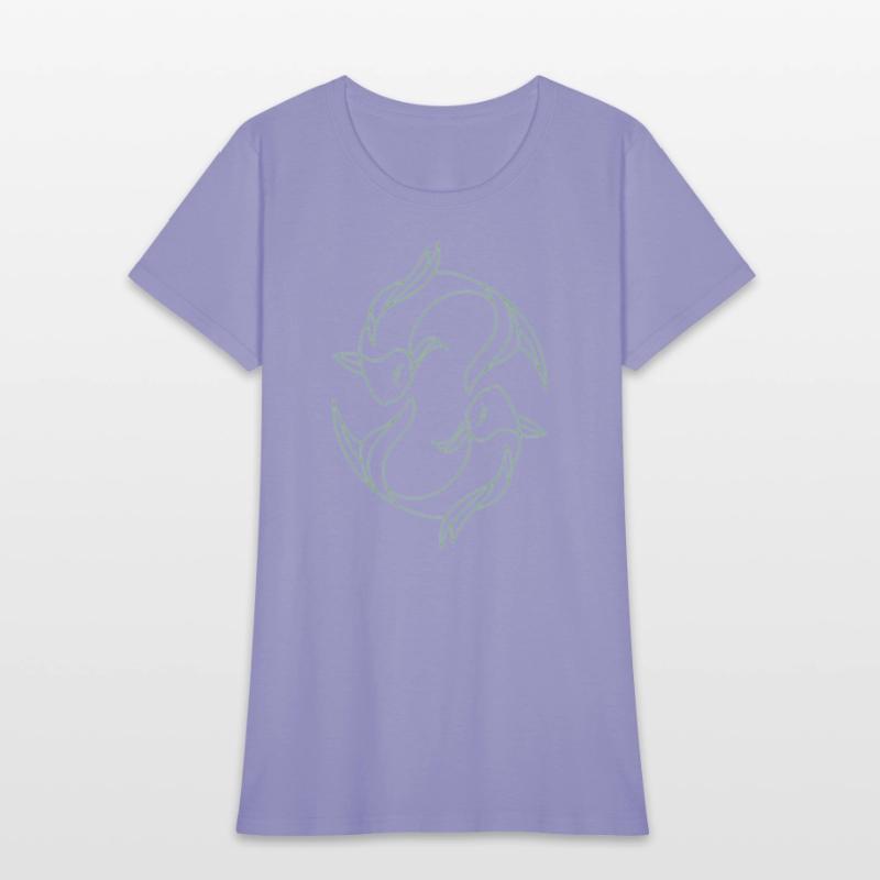 Yin Yang Zodiac Pisces Sign Symbol Stars Align