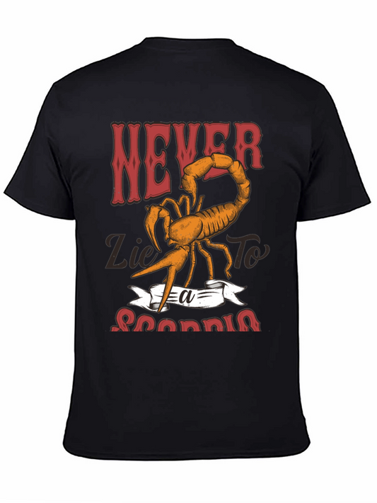 Never Lie To A Scorpio Graphic T-Shirt