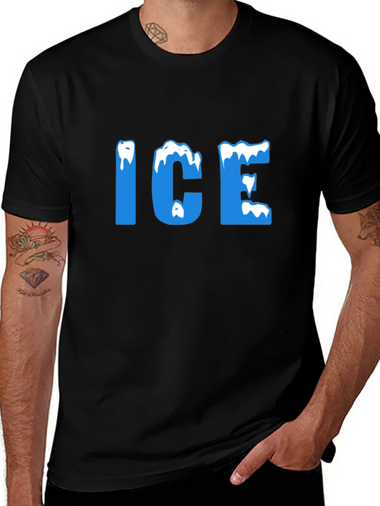 I.C.E Graphic Tee - Cool Black T-Shirt