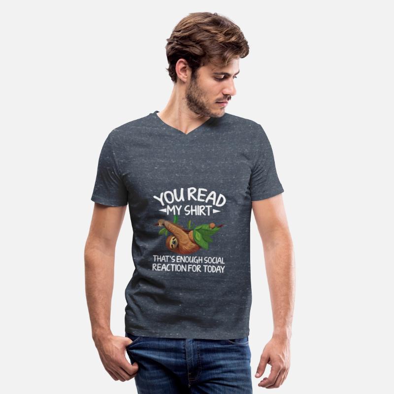 You Read My Shirt That's Enough Social Reaction