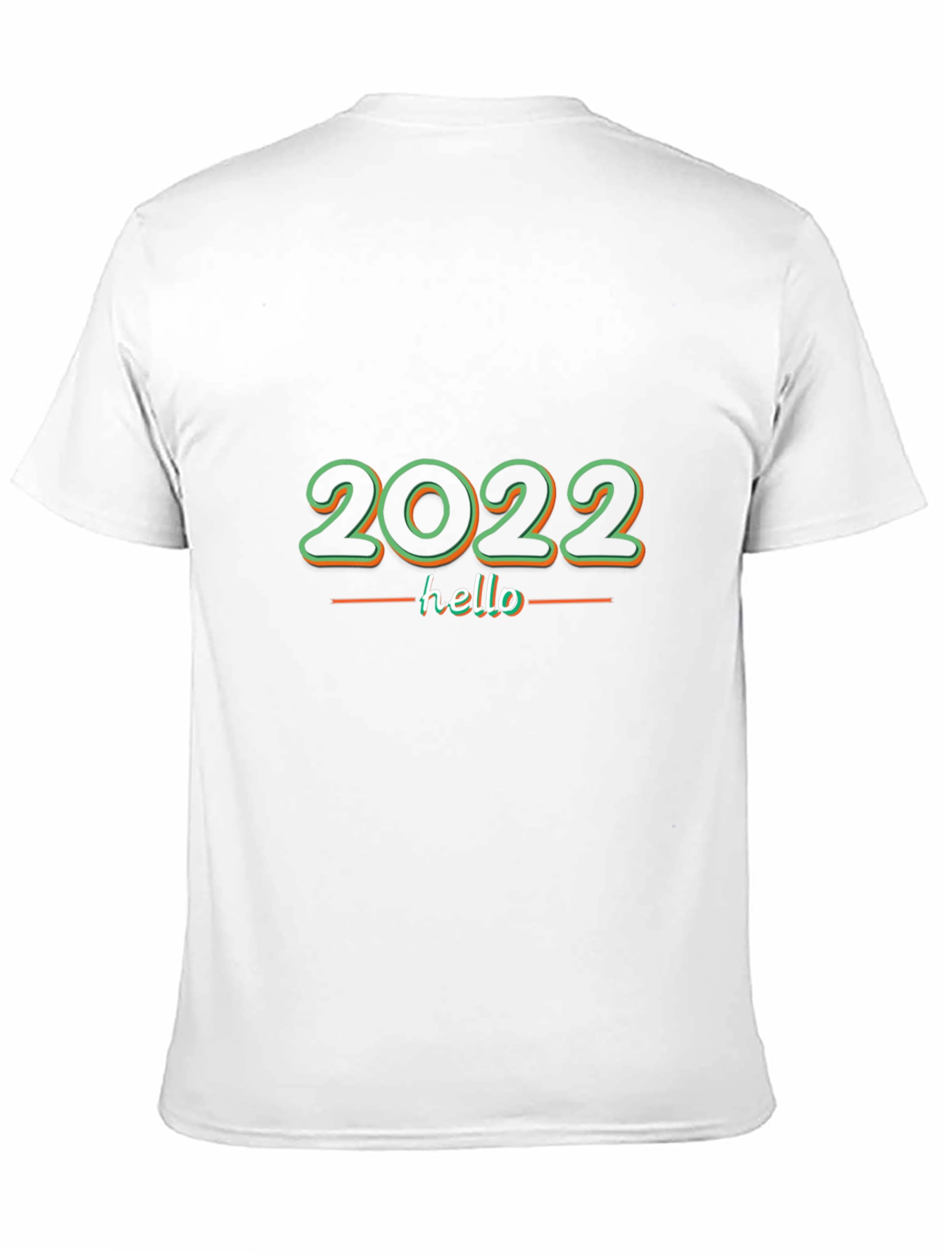 Retro 2022 Hello Black Graphic Tee