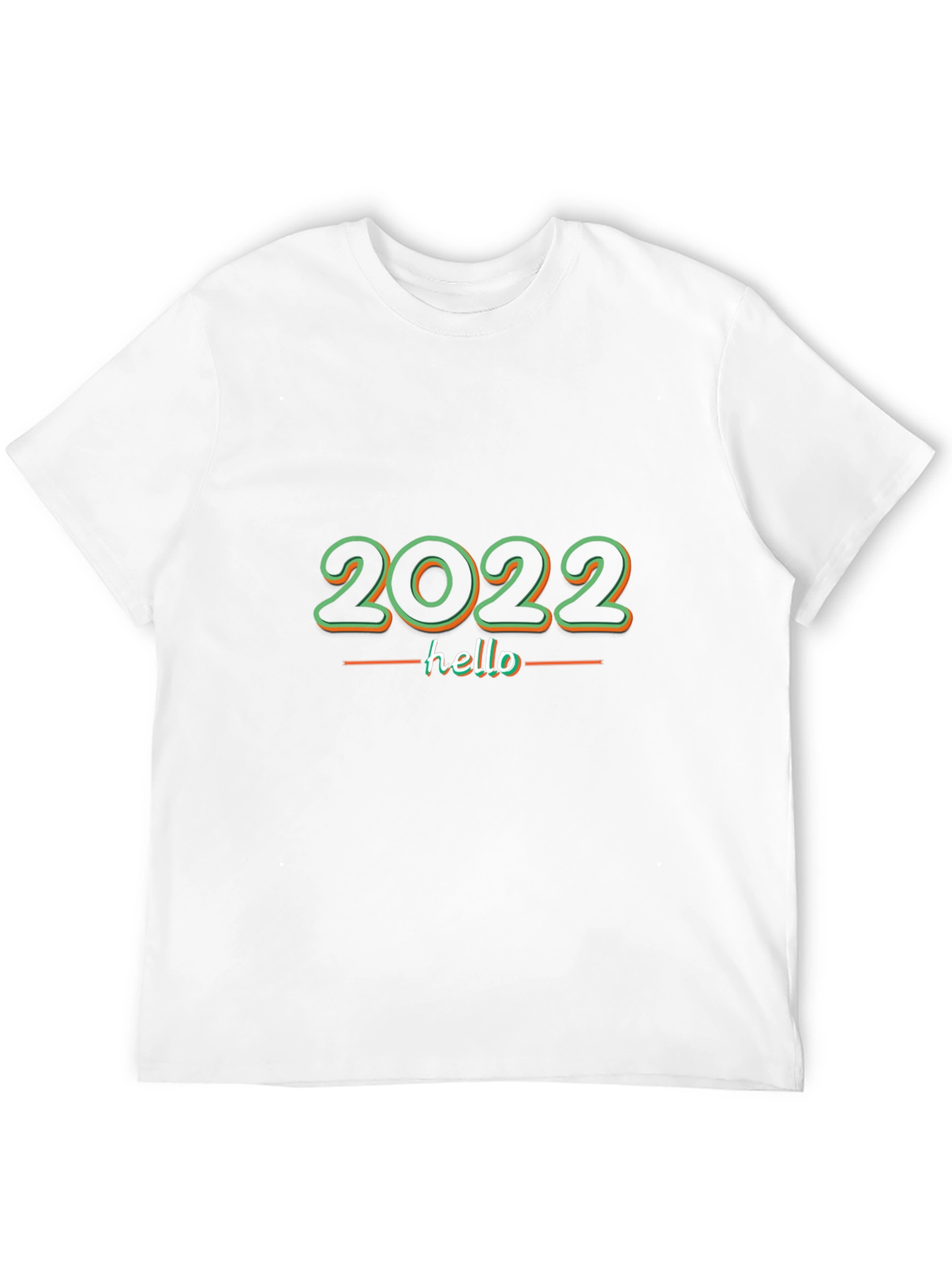 Retro 2022 Hello Black Graphic Tee