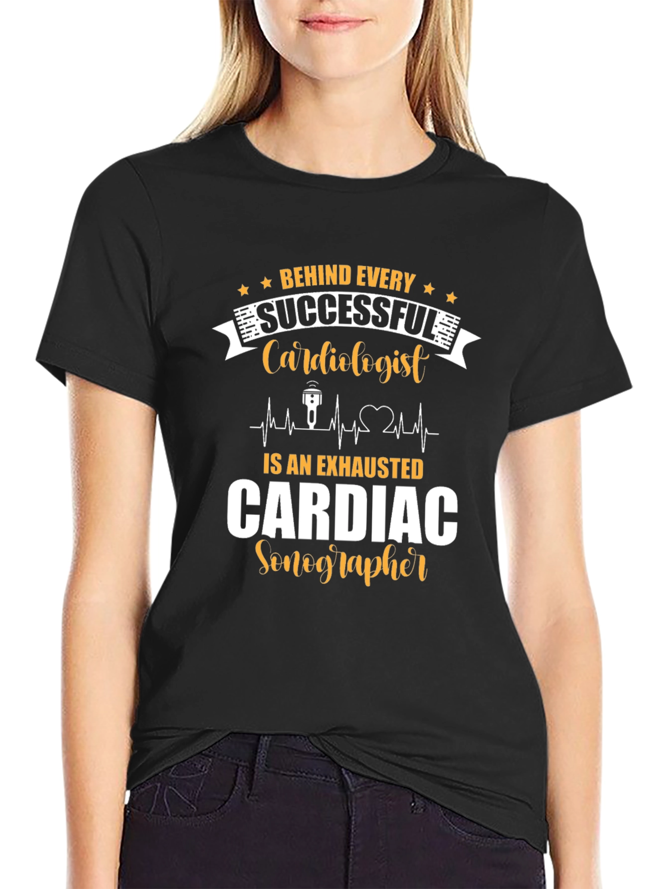 Cardiologist/Sonographer Graphic T-Shirt