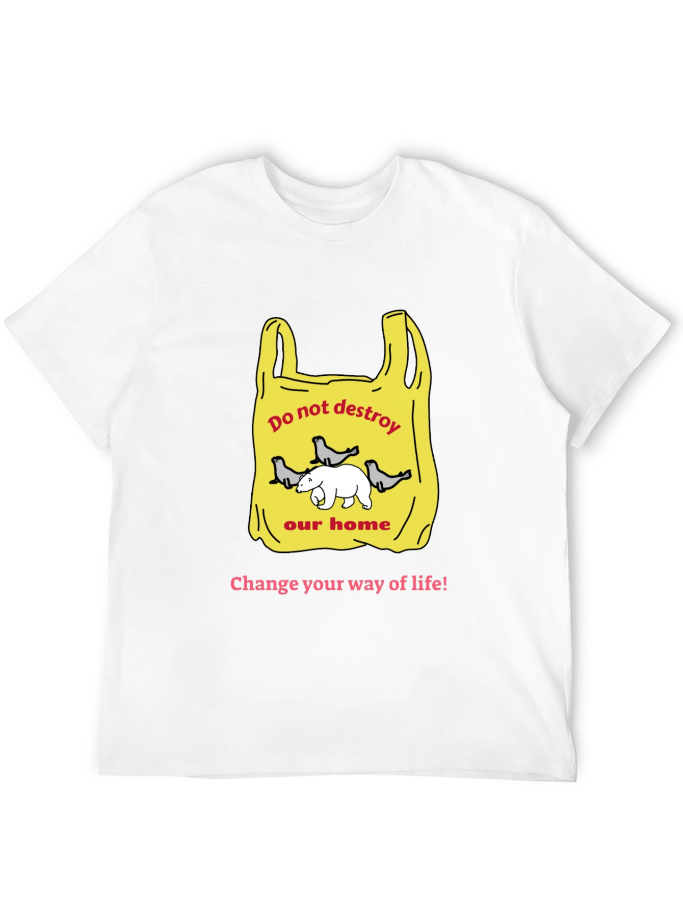 Eco-Friendly T-Shirt: Save Our Home