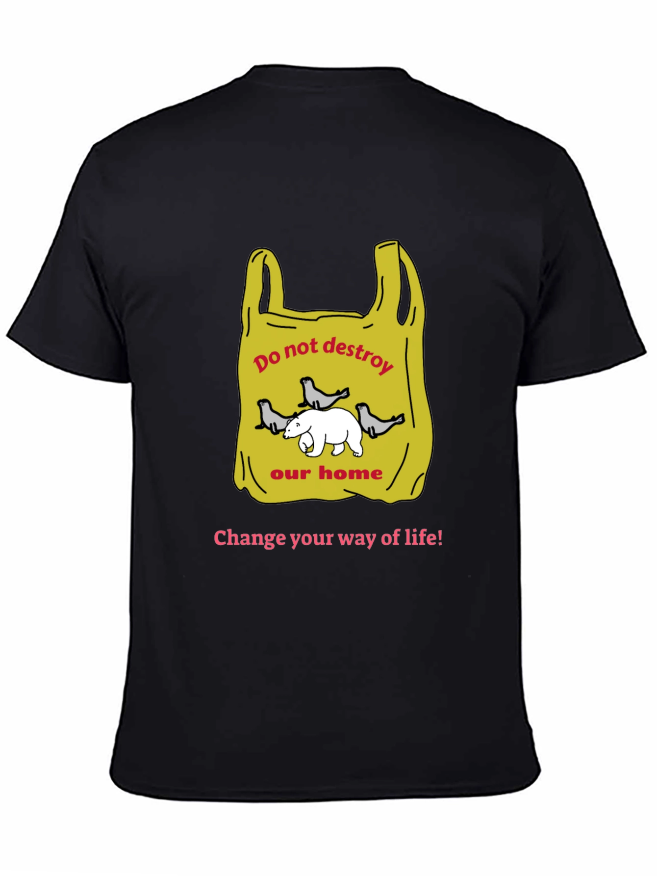 Eco-Friendly T-Shirt: Save Our Home
