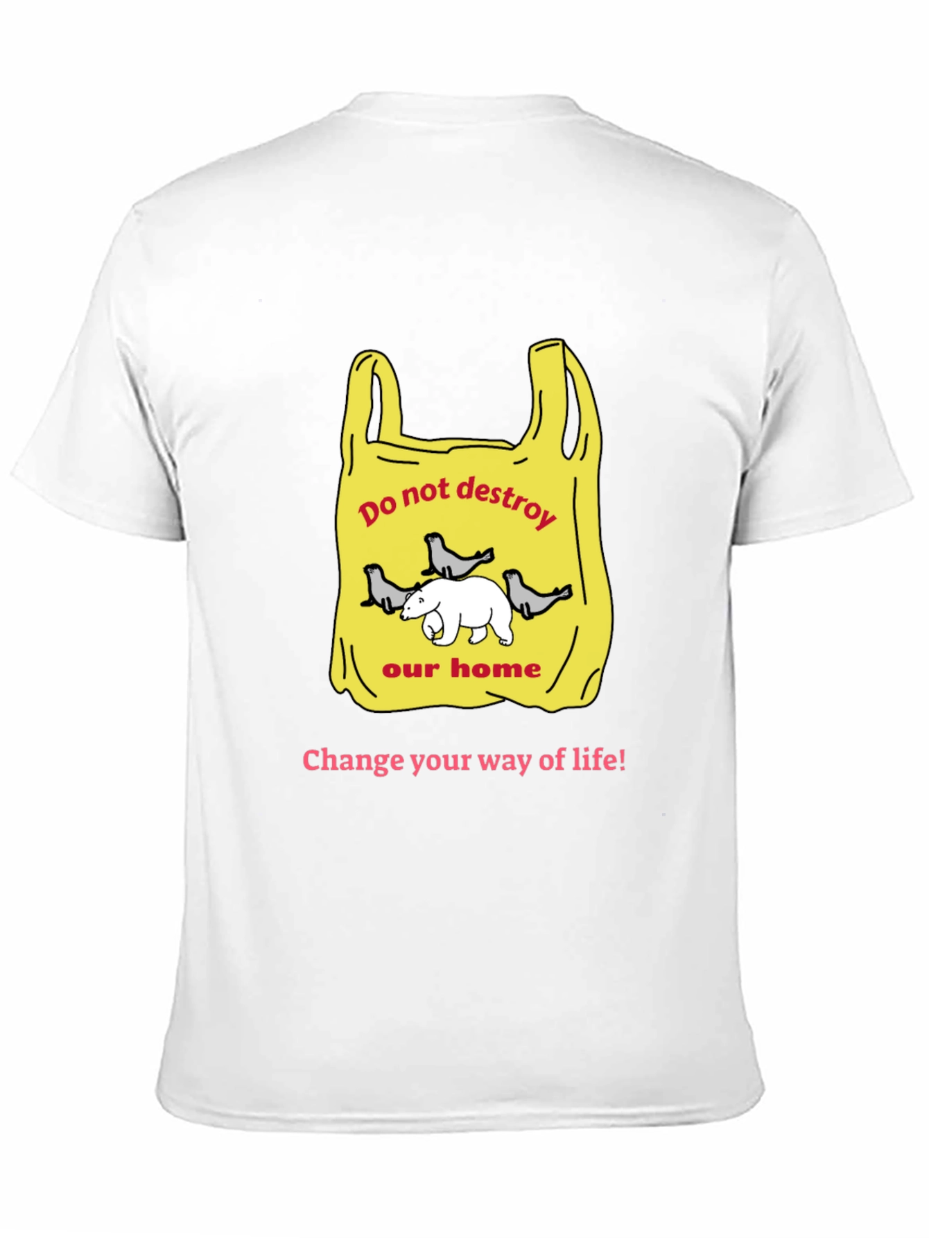 Eco-Friendly T-Shirt: Save Our Home