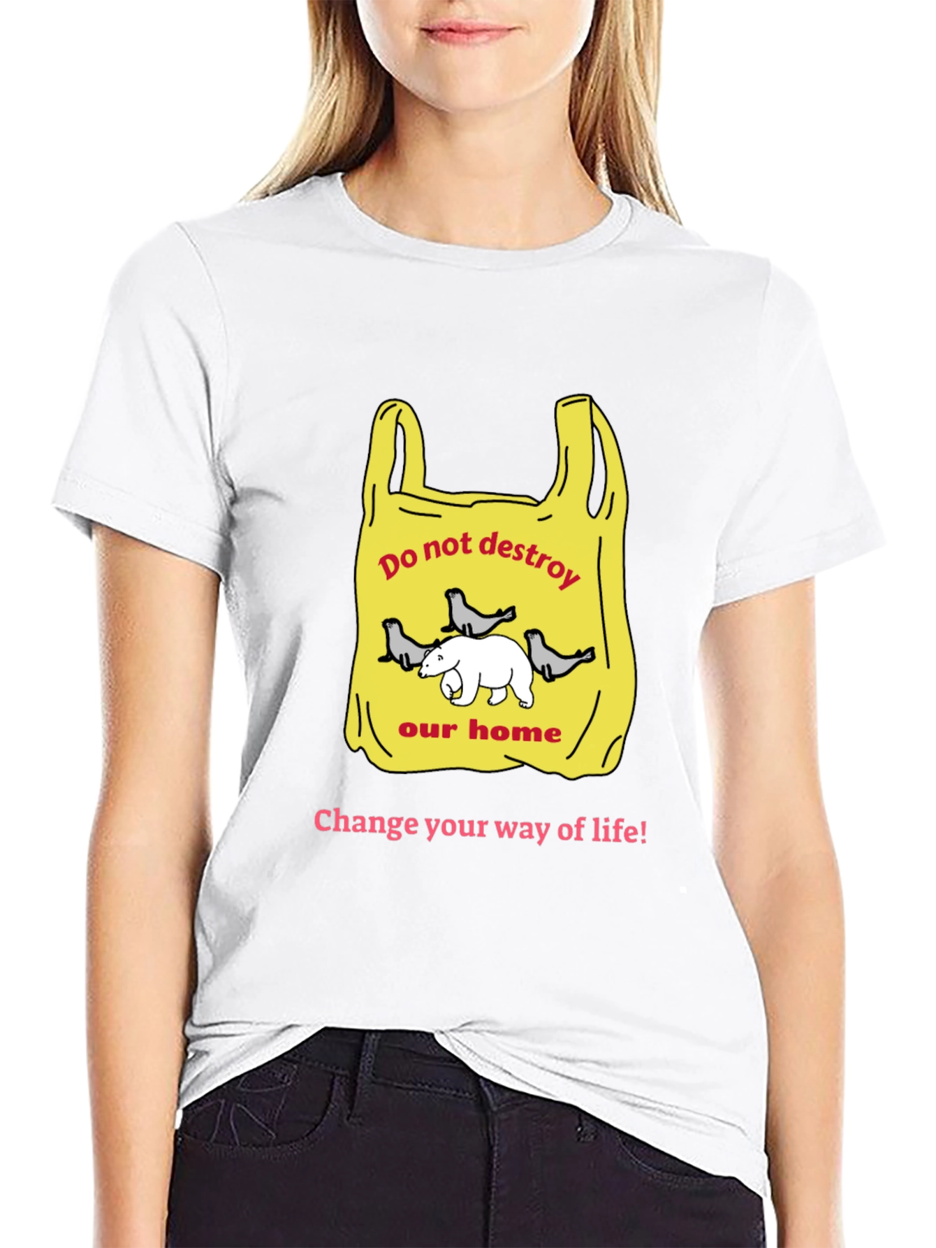 Eco-Friendly T-Shirt: Save Our Home