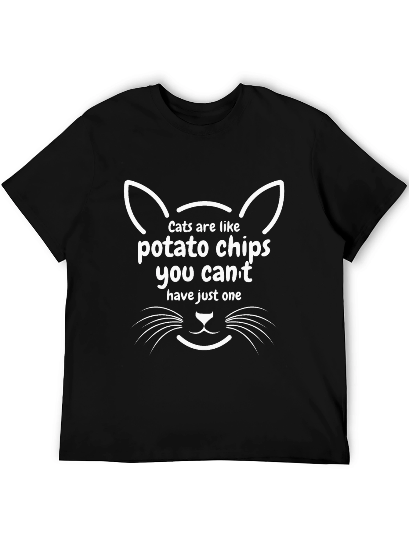 Cat Potato Chips Graphic Tee