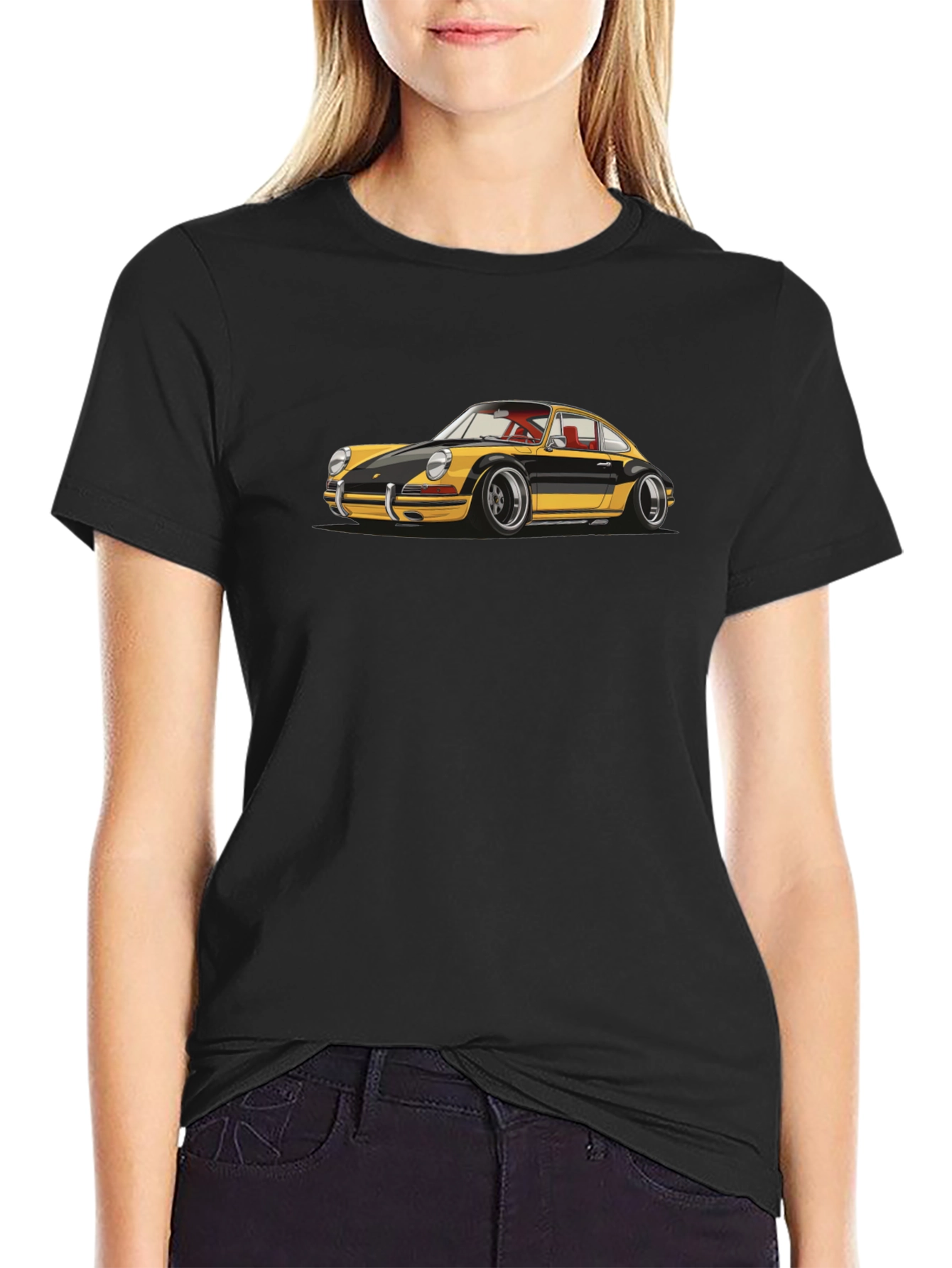 Porsche 911 T-Shirt - Retro Car Graphic Tee