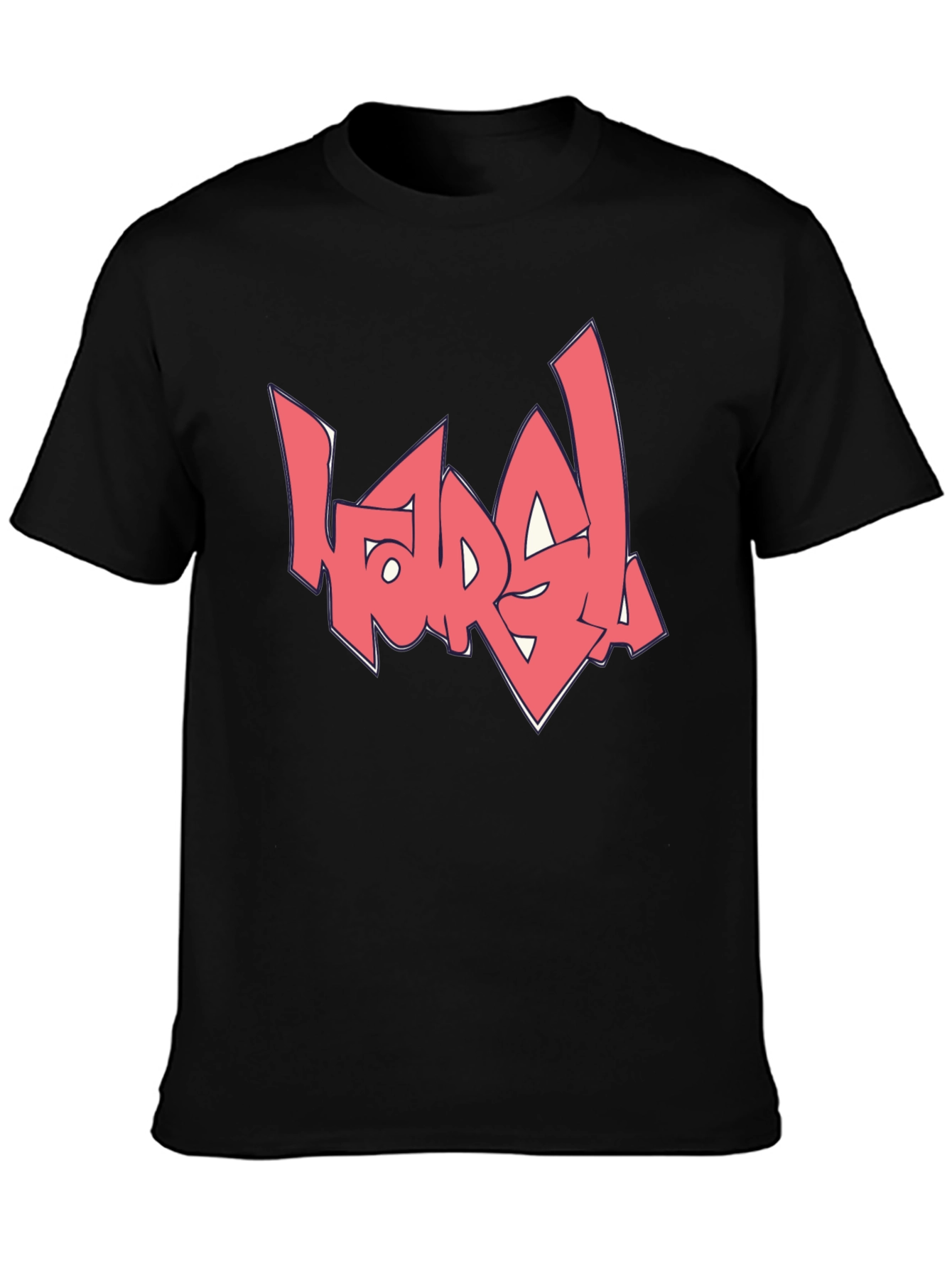 Edgy Graphic Tee - Urban Style Black T-Shirt