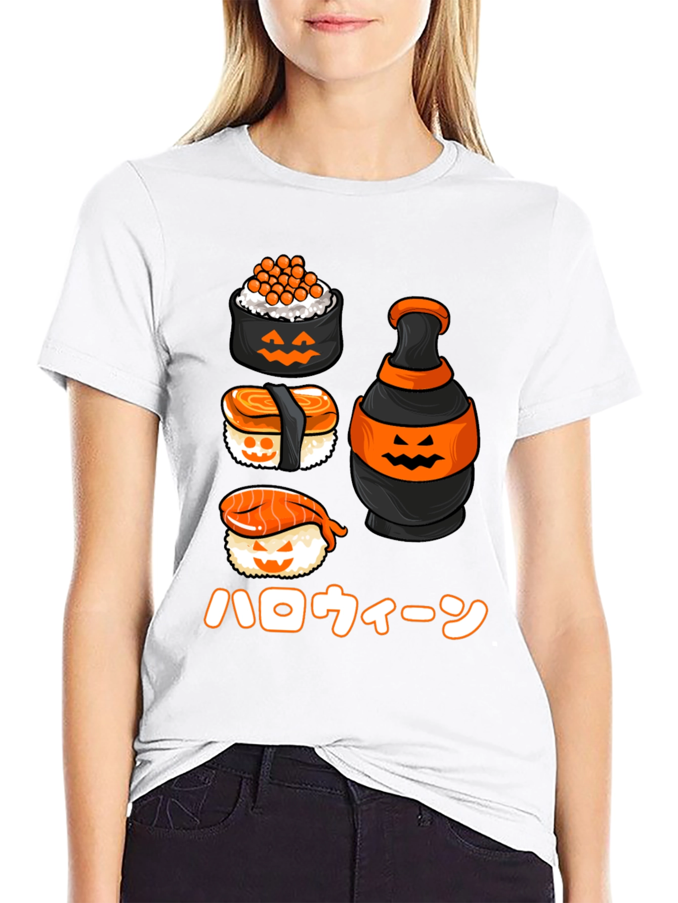 Sushi Halloween T-Shirt - Japanese Holiday Tee