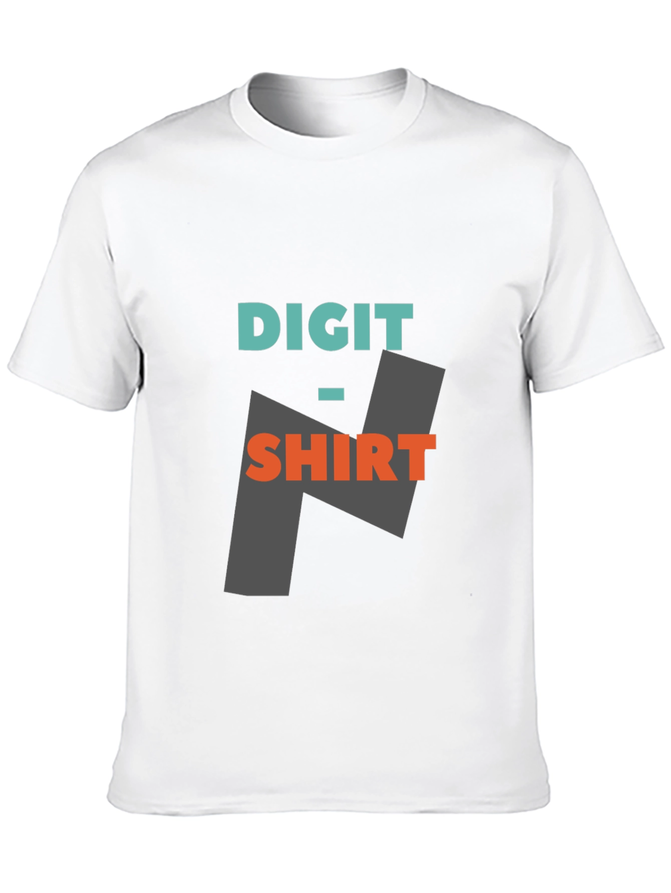 Digit-Shirt Graphic Tee - Modern Casual Wear