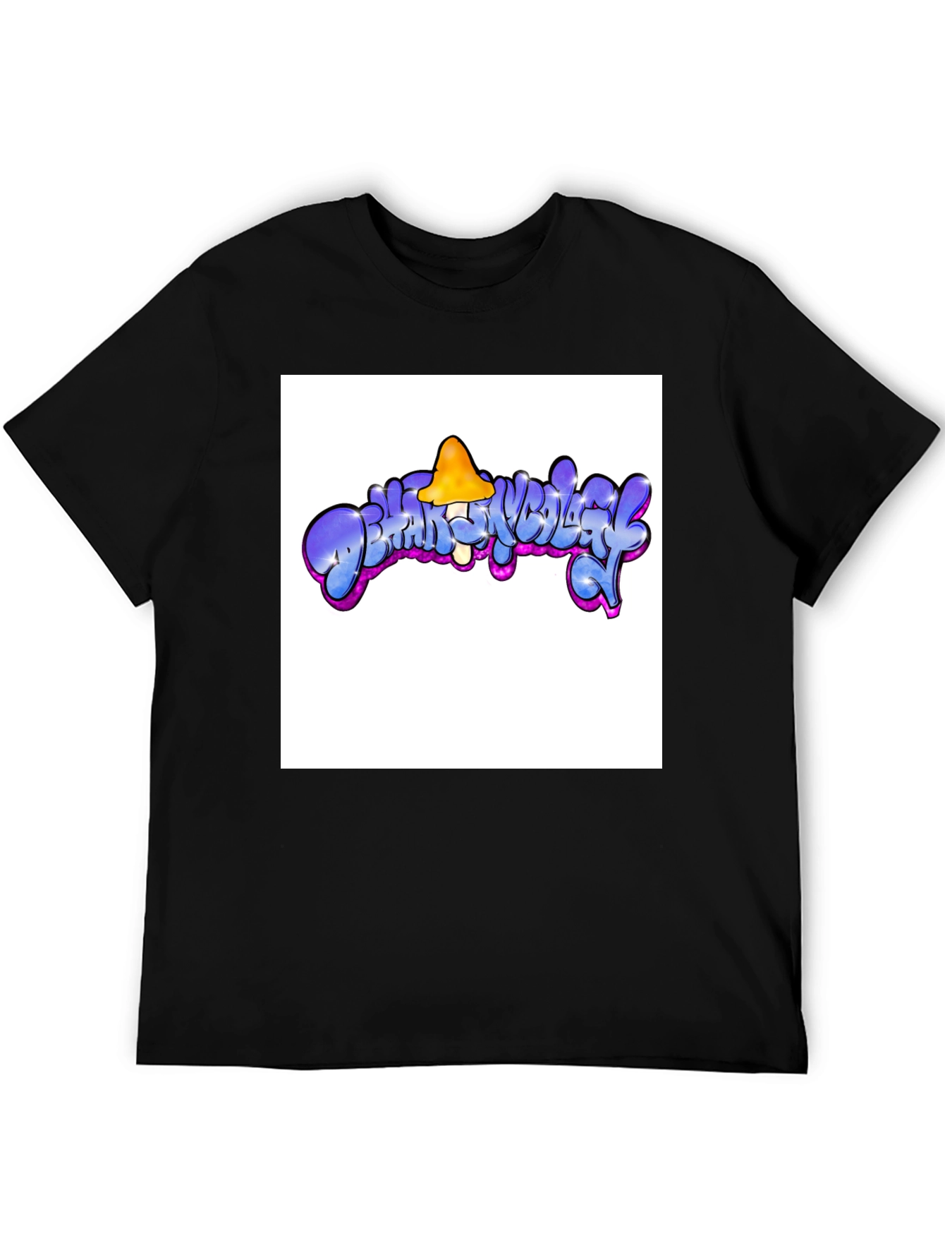 Psychedelic Mushroom Graphic T-Shirt