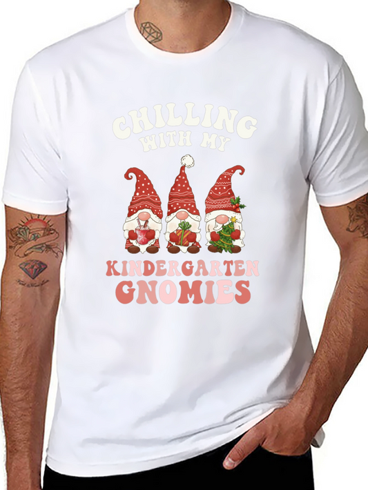 Chilling With My Kindergarten Gnomies T-Shirt