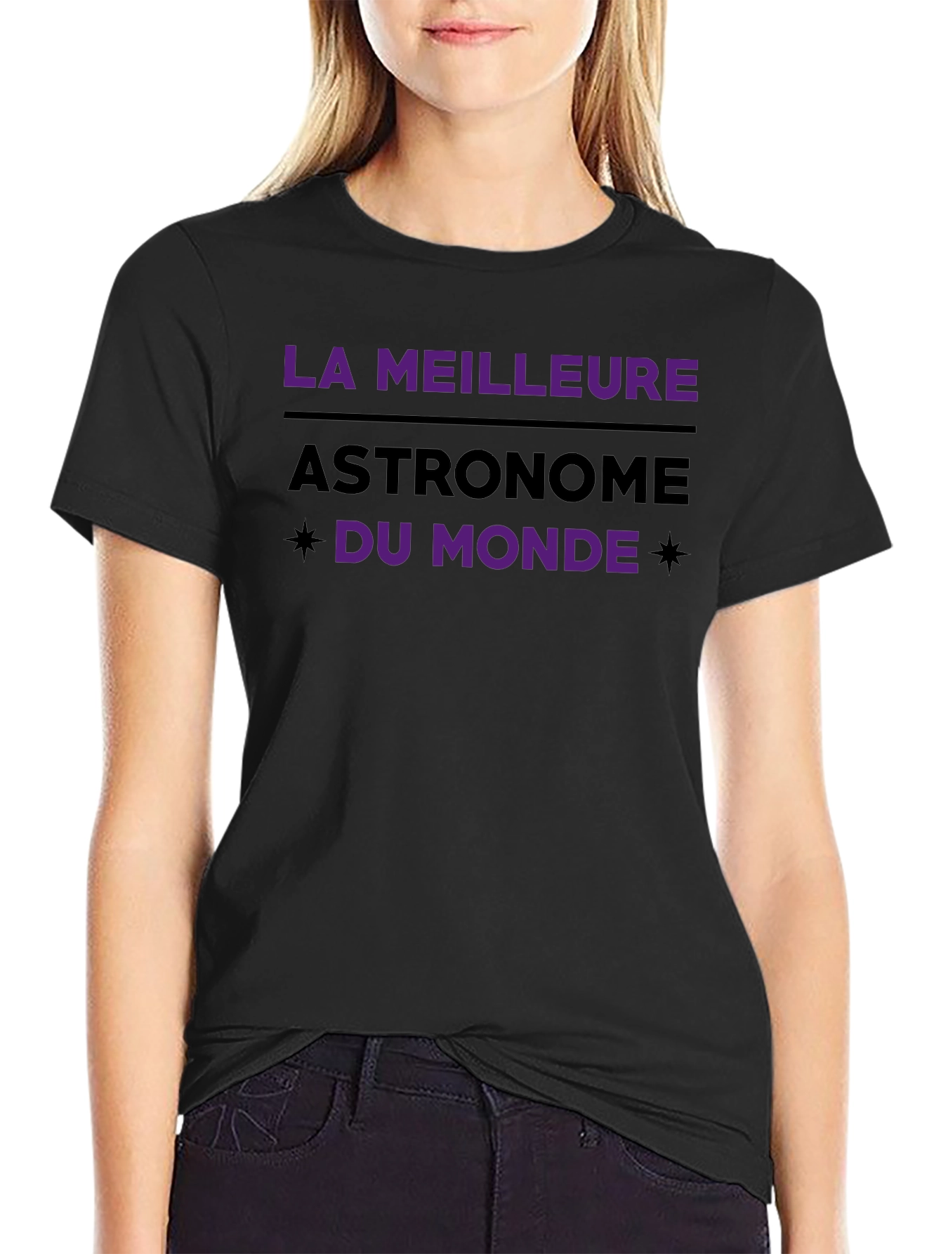 La Meilleure Astronome Tee - Worlds Best Astronomer