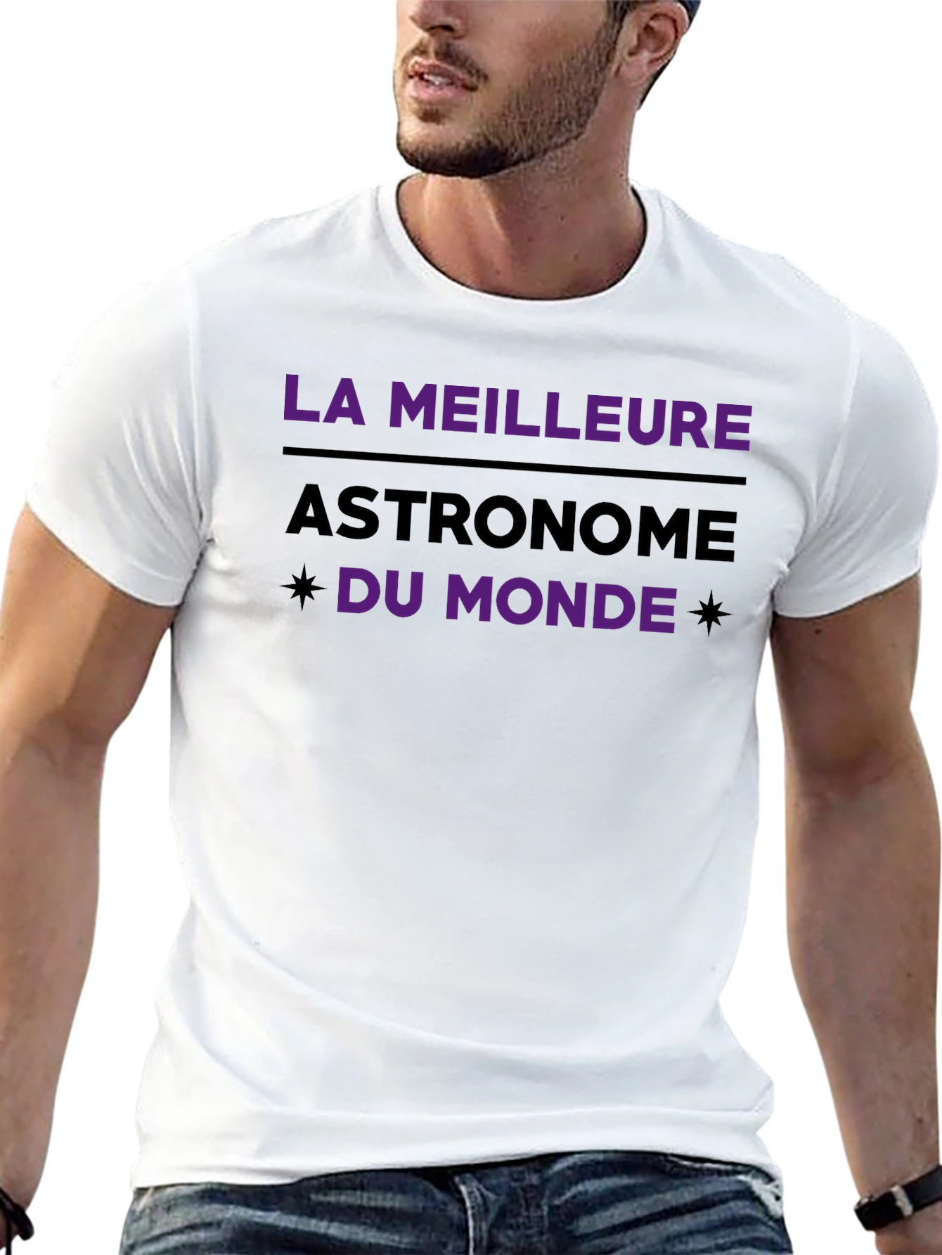 La Meilleure Astronome Tee - Worlds Best Astronomer