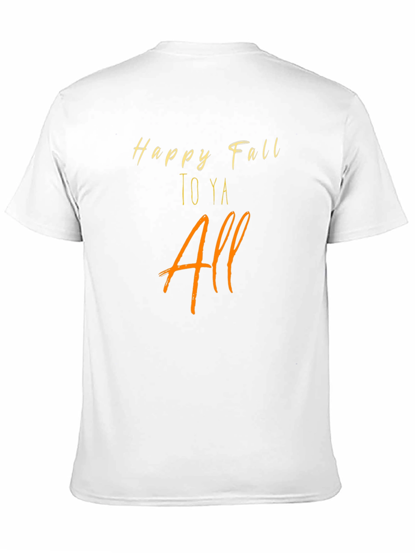Happy Fall T-Shirt - Cozy Autumn Vibes