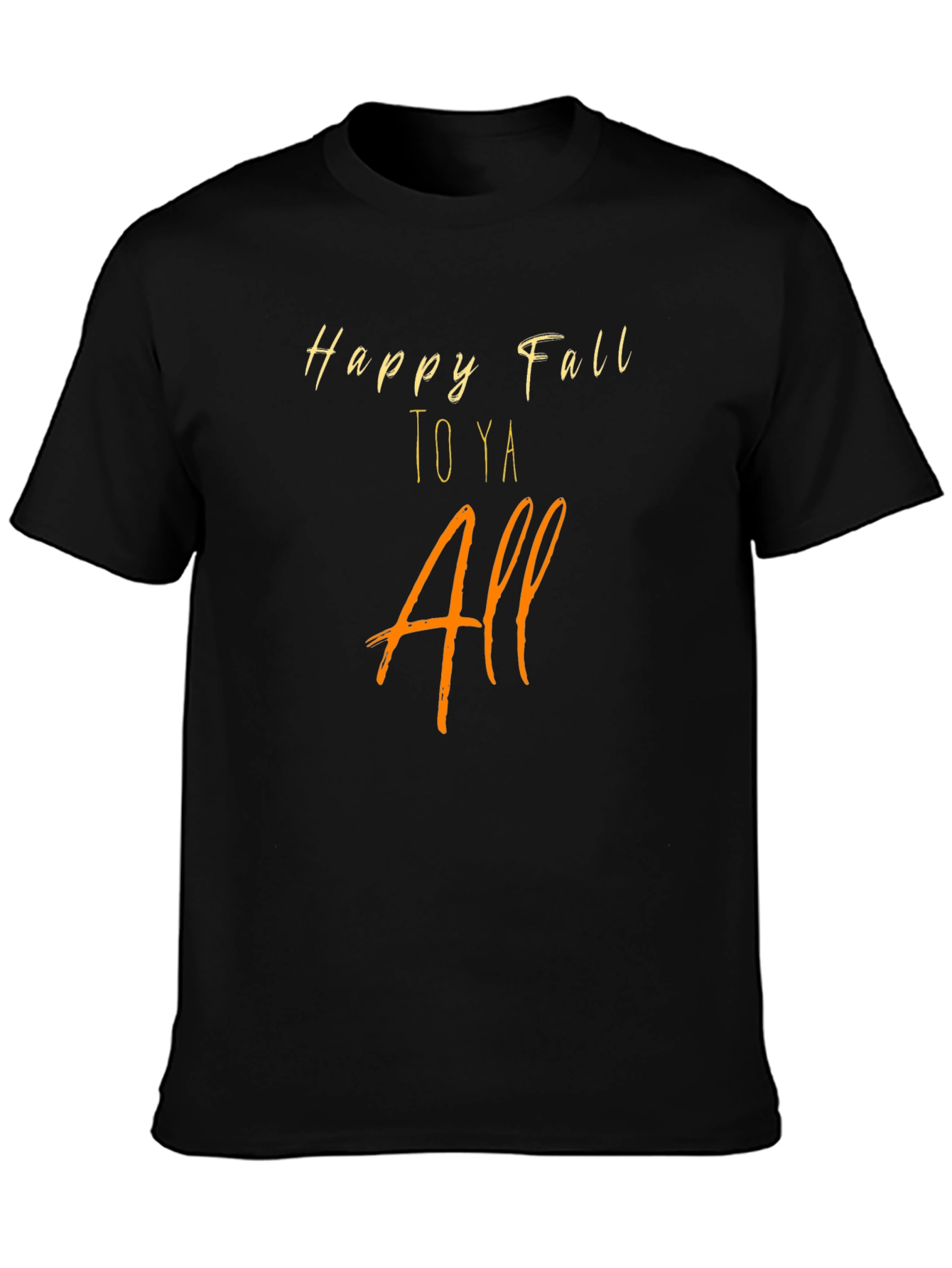 Happy Fall T-Shirt - Cozy Autumn Vibes