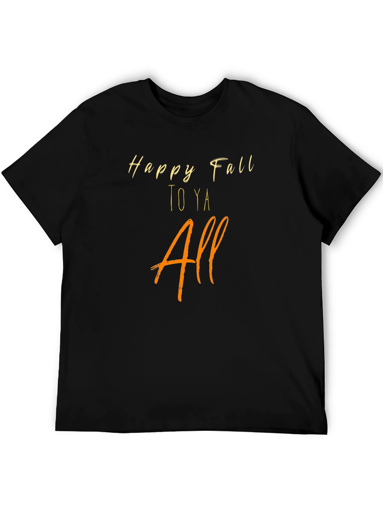 Happy Fall T-Shirt - Cozy Autumn Vibes
