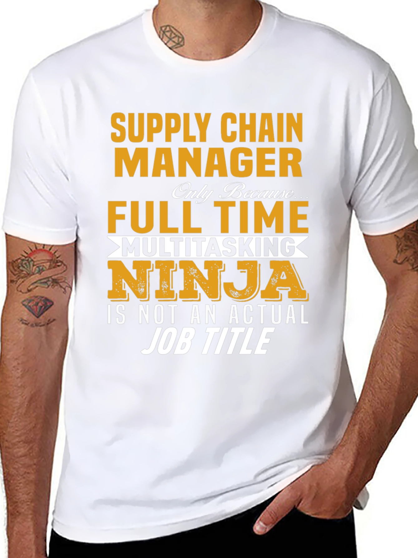 Supply Chain Manager T-Shirt - Full Time Ninja