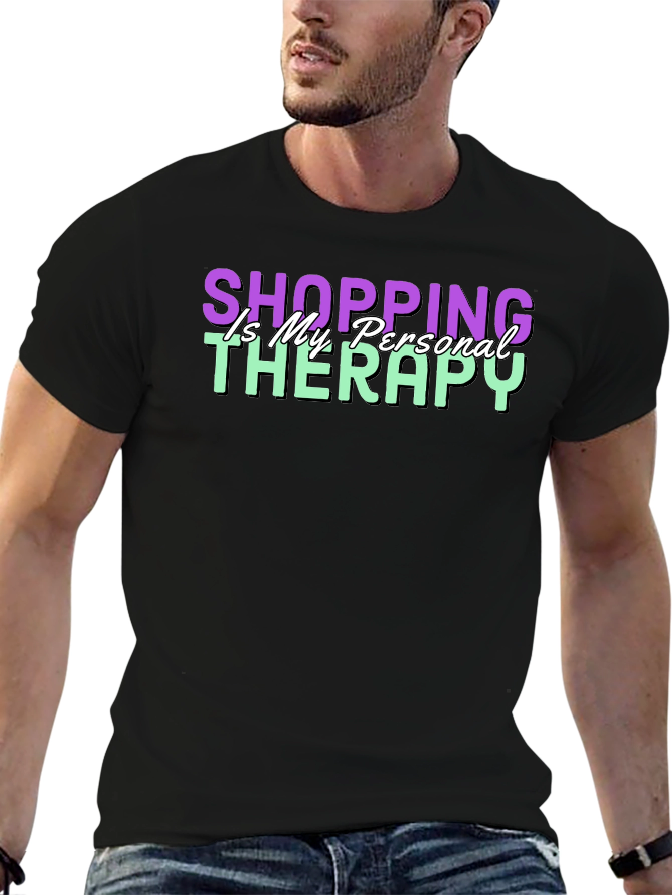 Shopping is My Therapy Tee